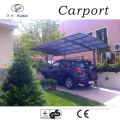 Polycarbonate and aluminum carport steel structure car garage